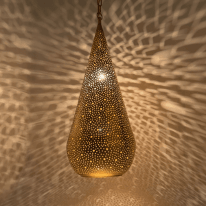 Brass Hanging Lamp