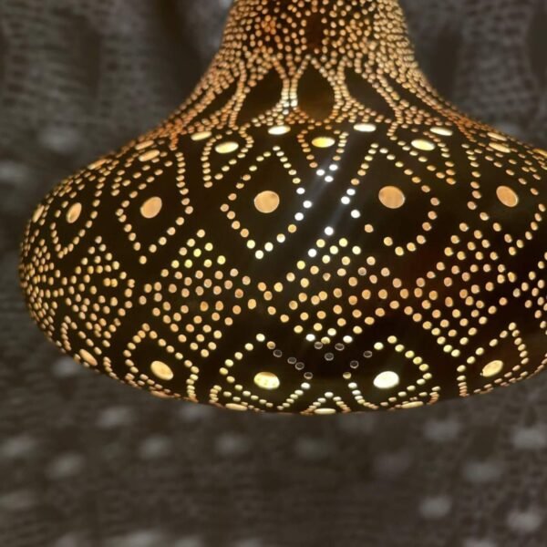 Moroccan Hanging Light Fixture — Moroccan Style Lamp - Image 2