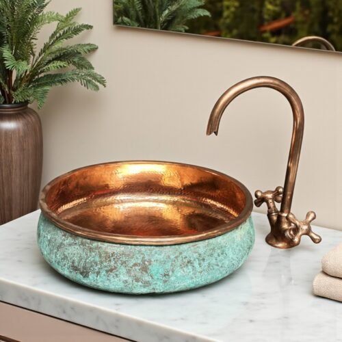 Copper Bathroom Sink