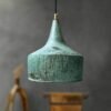 Green Patina Pendant Light