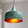 Green Patina Pendant Light